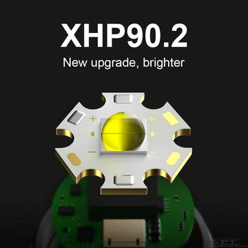 bbx500 series diving  handheld torch xhp90.2 w/26650 battery